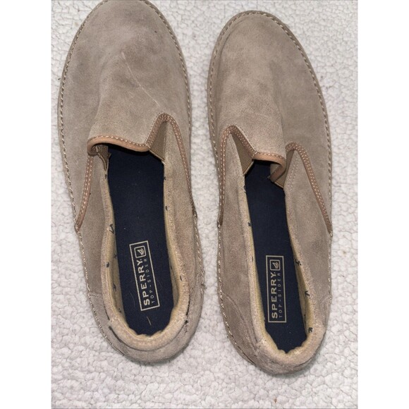 Sperry Top Sider Men’s Cruz Slip On Suede Boat Shoes Size 11.5 - Picture 5 of 7